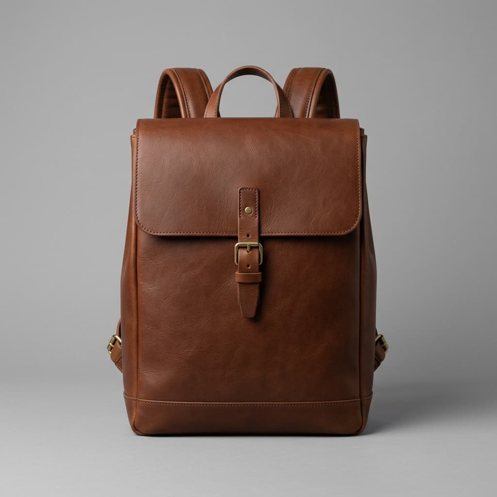 Urban Leather Backpack